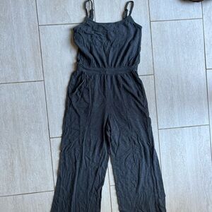 UpWest Charcoal Jumpsuit 100% cotton size S